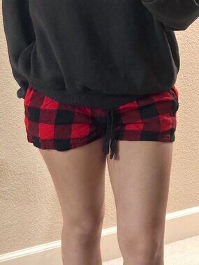 Plaid Lounge Shorts